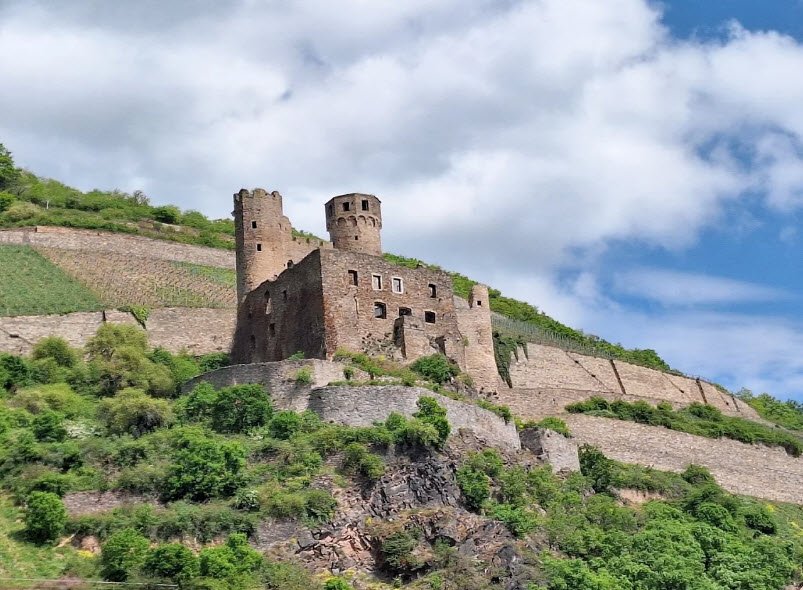 Burgruine Ehrenfels, Rüdesheim am Rhein, Germany, Germany